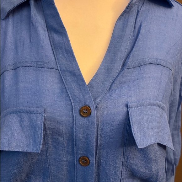 PerSeption Concept Blue Button-Down Shirt | XL | NWT - Picture 3 of 7